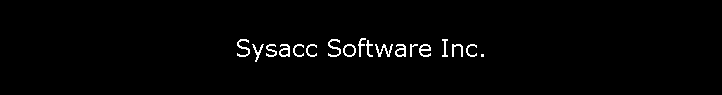 Sysacc Software Inc.